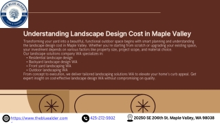 Front Yard Landscape Design WA