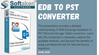One-Click EDB File to PST Export Tool