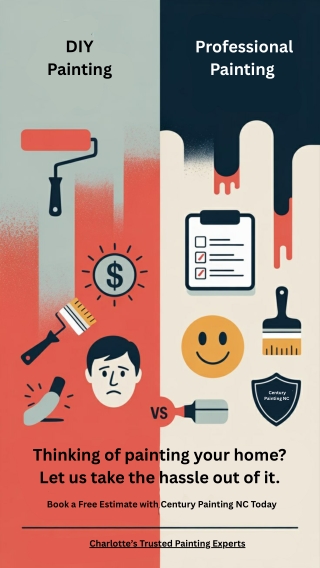 DIY vs Pro Painters: What’s Best for Your Charlotte Home?