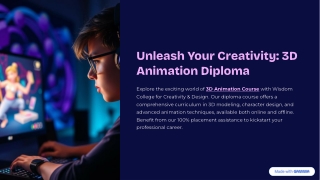 Animate Your Imagination: Comprehensive 3D Animation Course