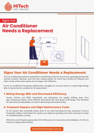 Signs Your Air Conditioner Needs a Replacement