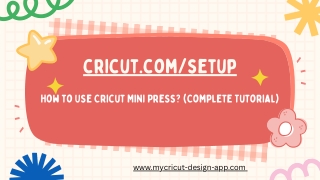 cricut.com/setup