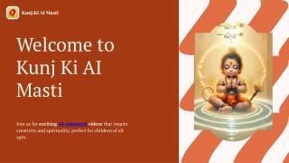 AI Animation | Kunj KI AI Masti