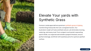 Elevate-Your-yards-with-Synthetic-Grass