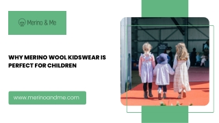 Why Merino Wool Kidswear is Perfect for Children