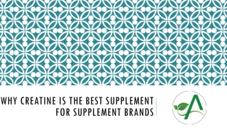 Why Creatine Is the Best Supplement for Supplement