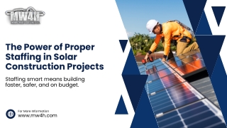 The Power of Proper Staffing in Solar Construction Projects