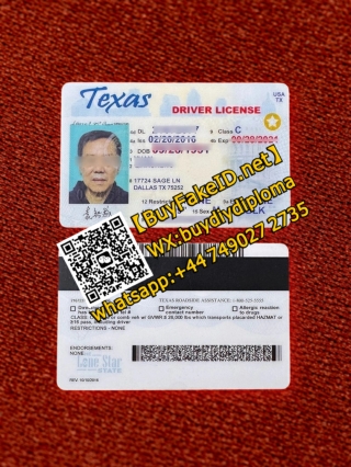 怎样获得德克萨斯州驾照 Order an Ohio driver's license 高仿德克萨斯州驾照1:1复刻