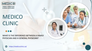 Family Physicians Accepting New Patients Toronto | Medico Clinic