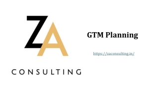GTM Planning