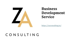 Business Development Service