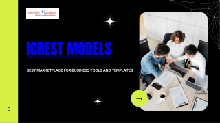 Icrest Models – Best Marketplace for Business Tools and Templates for Startups and Entrepreneurs