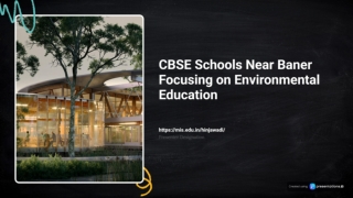 # CBSE Schools Near Baner Focusing on Environmental