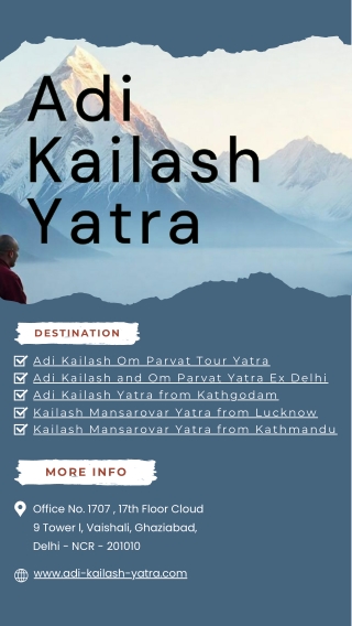 Best Packages for Adi Kailash Yatra and Travel Tips