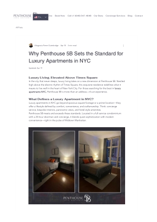 Furnished apartments NYC