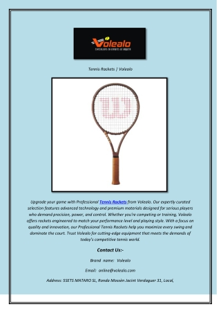 Tennis Rackets