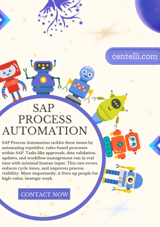 SAP Process Automation- Centelli