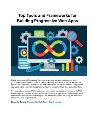 Building PWAs: ScalaCode’s Comprehensive Frameworks & Tools Handbook