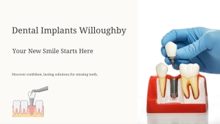 Dental Implants Willoughby