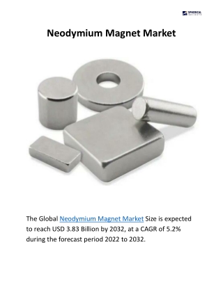 Neodymium Magnet Market