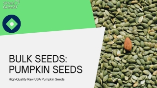 Bulk Seeds Pumpkin Seeds