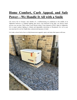 Local Electric PDF