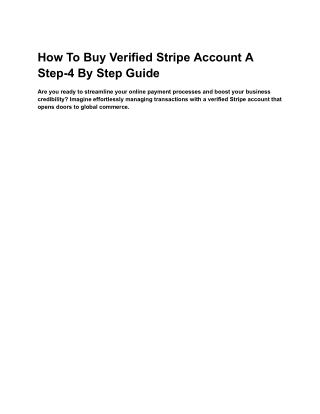 How To Buy Verified Stripe Account A Step-4 By Step Guide (1)