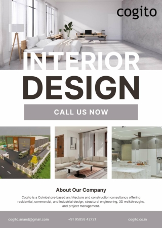 Interior Design service in coimbatore - cogito