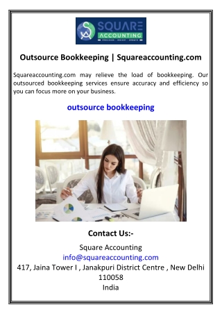 Outsource Bookkeeping  Squareaccounting.com