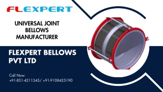 Pioneering Motion Control with Universal Joint Bellows Excellence