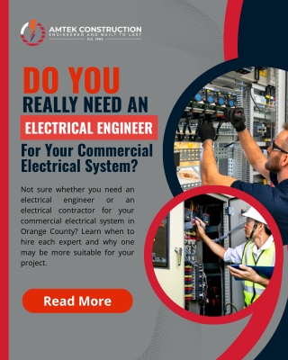 Do You Really Need an Electrical Engineer for Your Commercial Electrical System