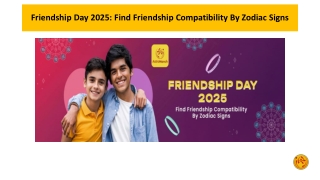 Friendship Day 2025  Find Friendship Compatibility By Zodiac Signs
