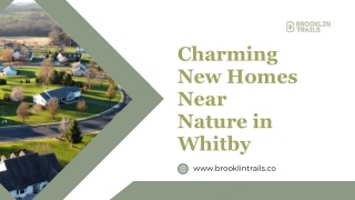 Live Where Nature Meets Modern Comfort in Brooklin