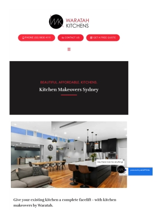Kitchen Makeovers Sydney