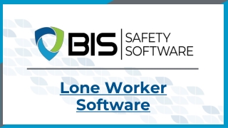 Lone Worker Software