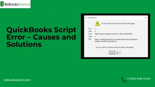 2. Top Causes of Script Errors in QuickBooks Desktop