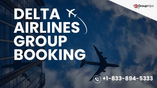 Delta Airlines Group Booking Made Simple – Reserve Today