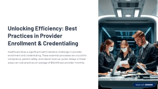 Enhance Healthcare Processes with the Best Enrollment and Credentialing Services