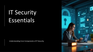 IT Security Protecting Data and Ensuring System Integrity