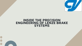 Inside the Precision Engineering of Lenze Brake Systems