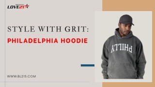 Style with Grit The Philadelphia Hoodie by BL215