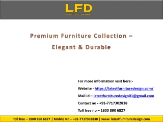 Premium Furniture Collection