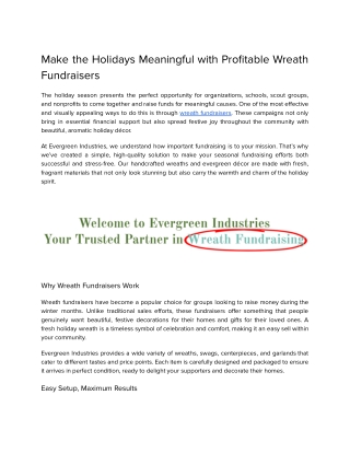 Evergreen Industries