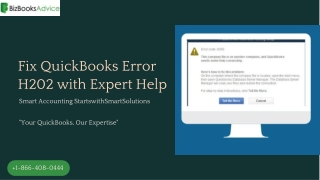 Understanding QuickBooks Error H202 and Network Issues