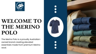 Welcome to The Merino Polo