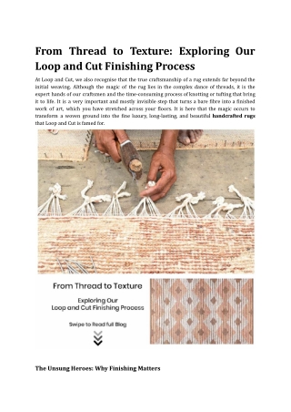 From Thread to Texture_ Exploring Our Loop and Cut Finishing Process_compressed