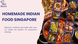 Homemade Indian Food Queenstown – Taste of India | Alif Rasoi