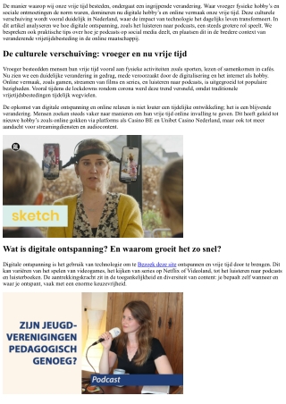 Hoe deel je podcasts op social media? Een blik op digitale hobby’s en online ver