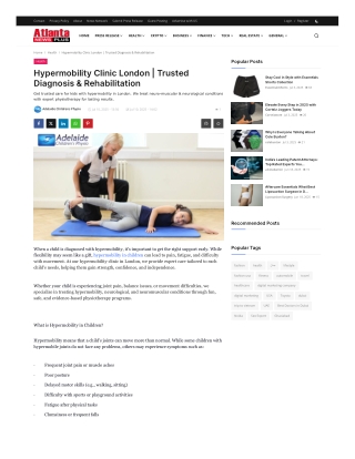 Hypermobility Clinic London | Trusted Diagnosis & Rehabilitation