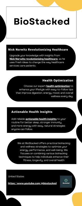 Nick Norwitz Revolutionizing Healthcare